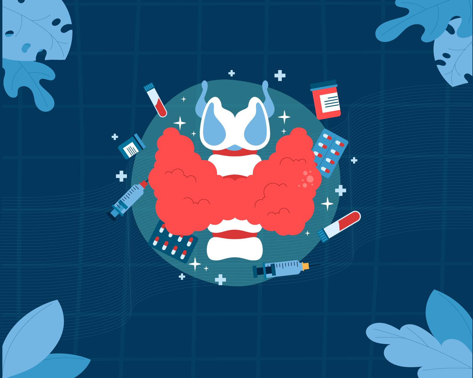 باقات الغدة الدرقية